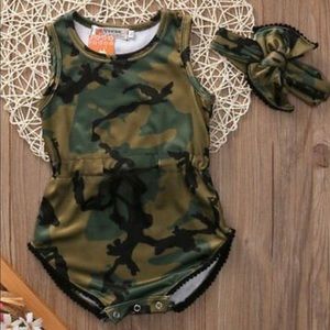 Camo romper